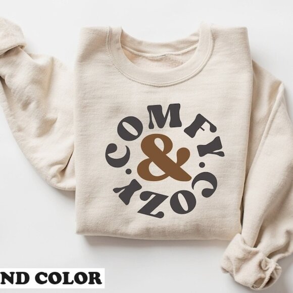Cozy Season Sweatshirt Winter Comfy Cozy Aesthetic Fall Holiday Gift Sweater 79 - Picture 1 of 5